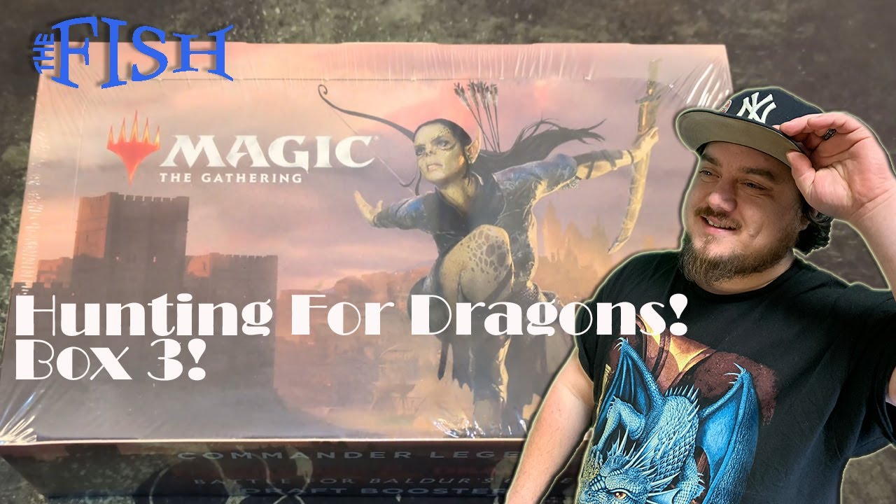 Battle for Baldur's Gate CLB Booster Opening - Hunting for Dragons Box 3