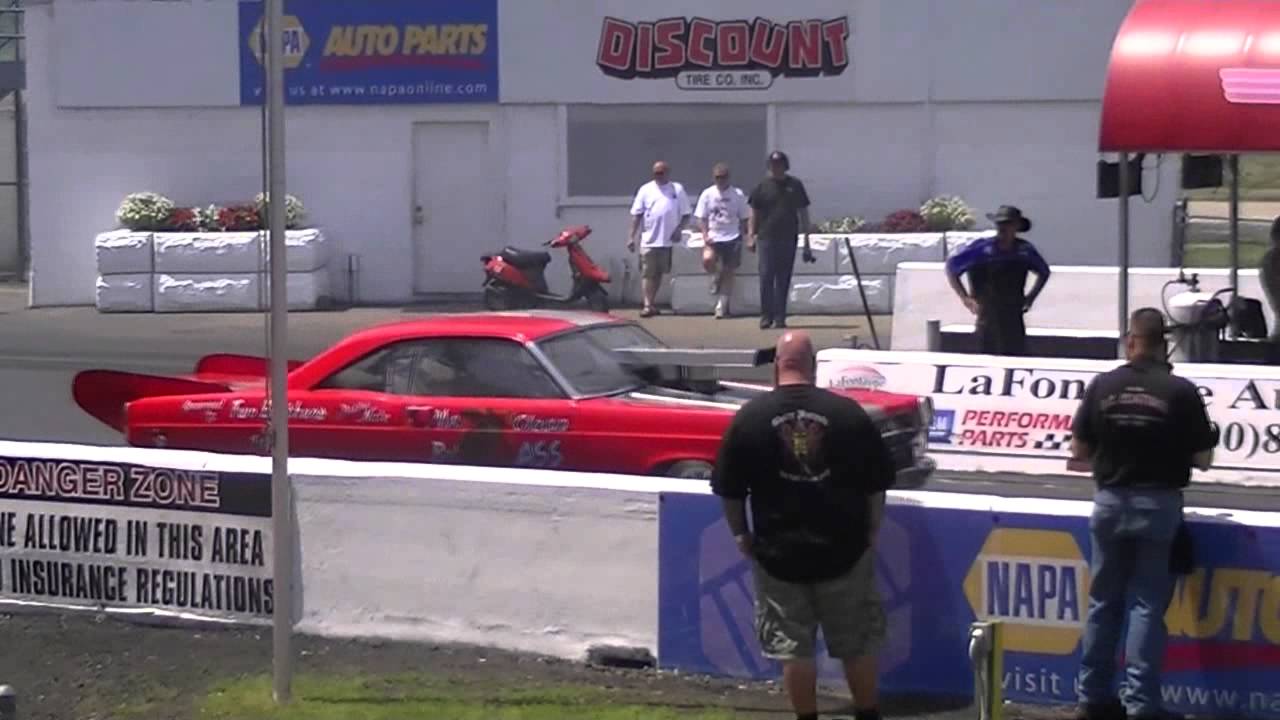 Bad Ass Ford Fairlane @ Milan Race 3
