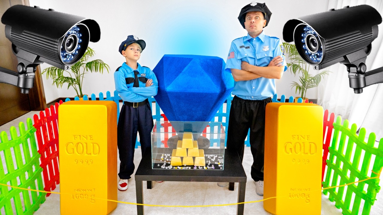 🍩 ROZPUTNÁNÍ S KOBLIHOU! 👮‍♂️ Děti se snaží ukrást z muzea obří diamant!