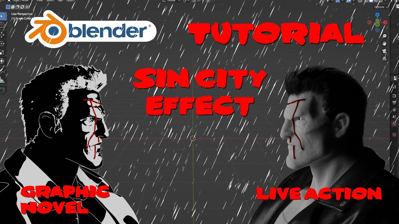 Blender Tutorial - The Sin City Effect