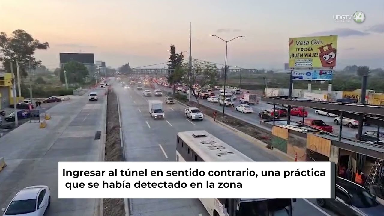 Habilitan ruta alterna para ingresar al retorno a Guadalajara en carretera a Chapala