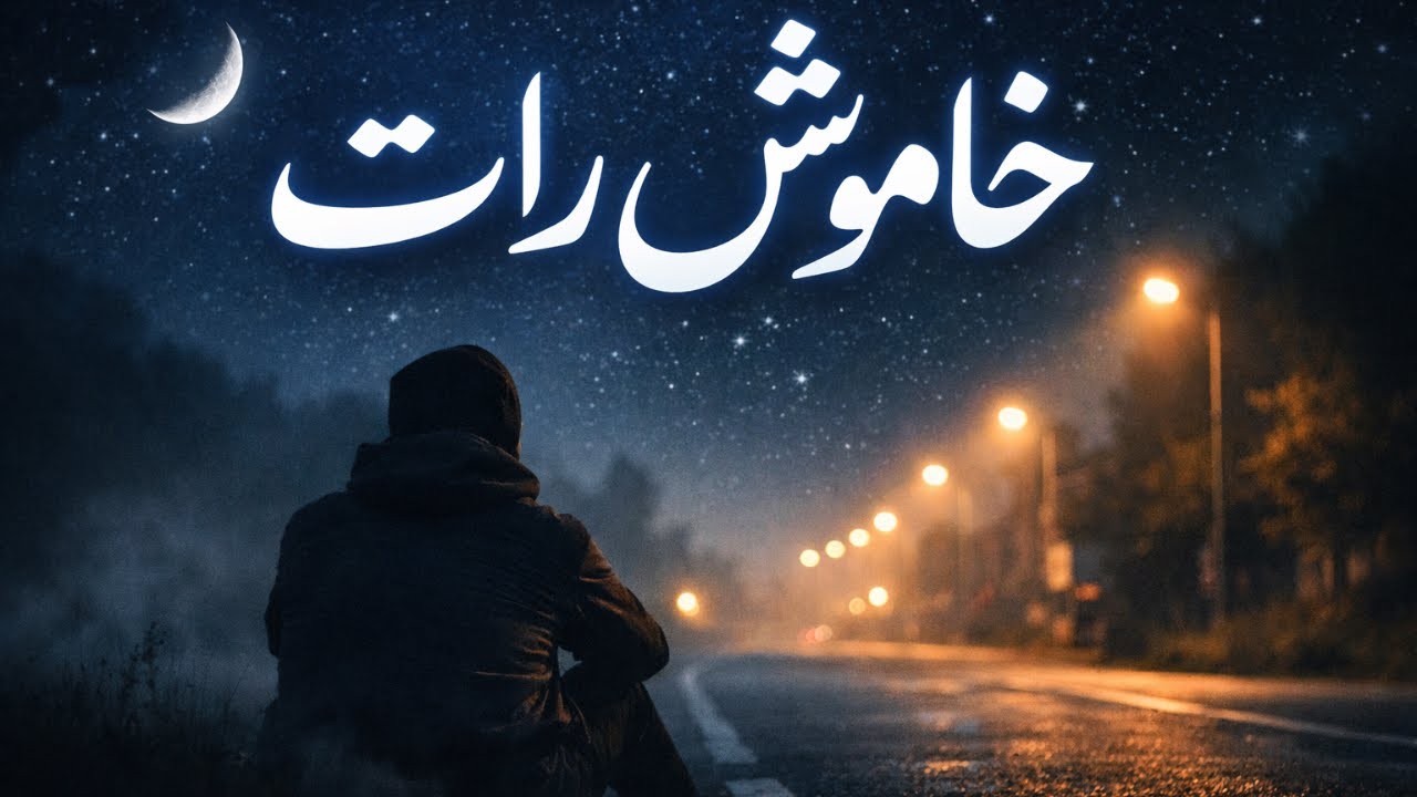 خاموش رات 🌙 | Emotional Urdu Sad Song | Late Night Vibes