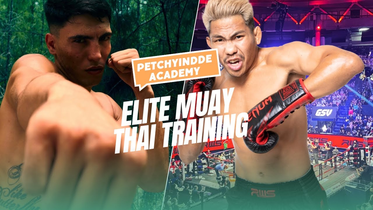 Muay Thai Training in Bangkok | Petchyindee Academy ft. Petchdam & Mohammad Sadeghi