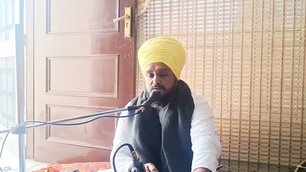 ਭਾਈ ਗੁਰਮੇਲ ਸਿੰਘ ਦੇ ਘਰ ਕੀਰਤਨ ਹਾਜ਼ਰੀ ਪਿੰਡ ਬੱਸੀਆਂ 