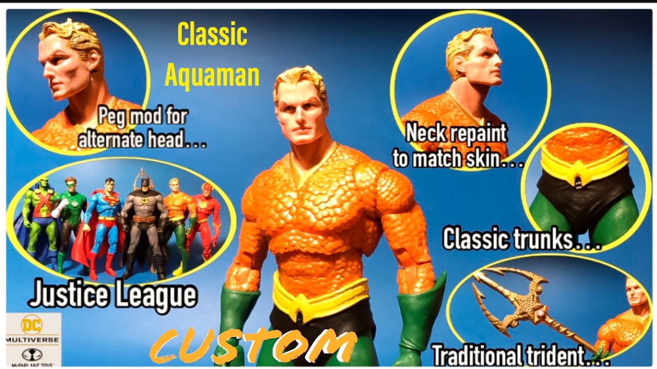 DC Multiverse Custom: Classic Aquaman