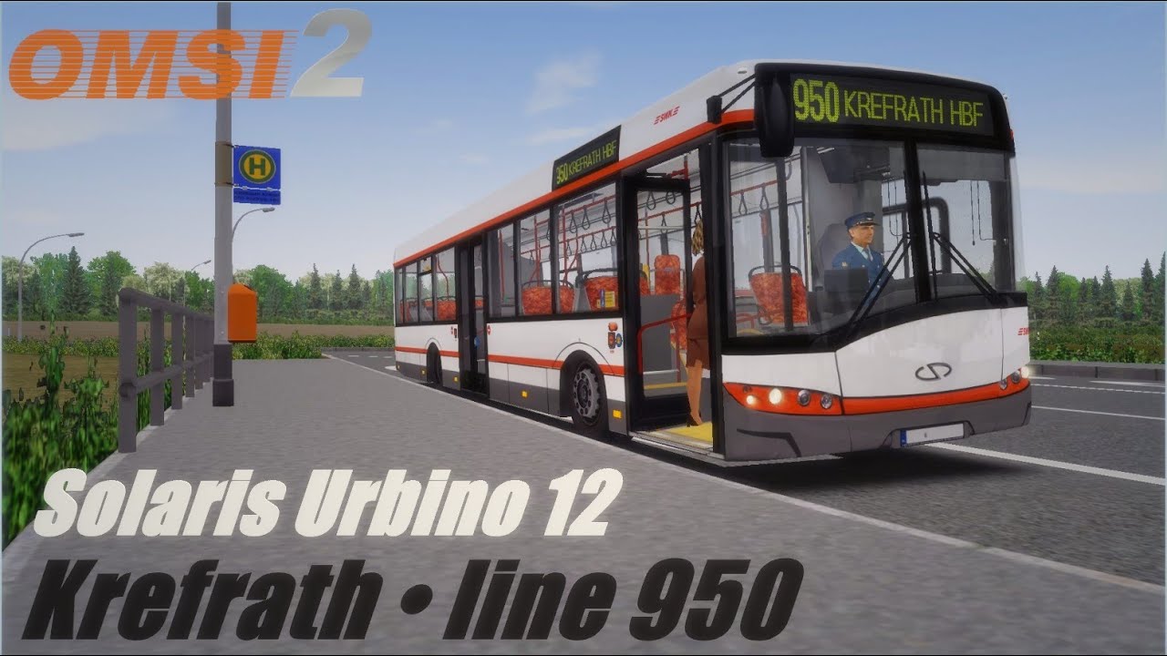 OMSI 2 • Krefrath (line 950) • Solaris Urbino 12