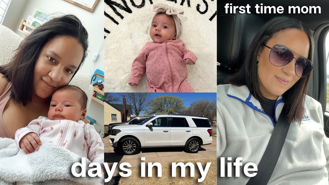 day in my life with a newborn 👶🏼🎀 running errands + Ulta haul, getting the worst haircut, new mom 🚙
