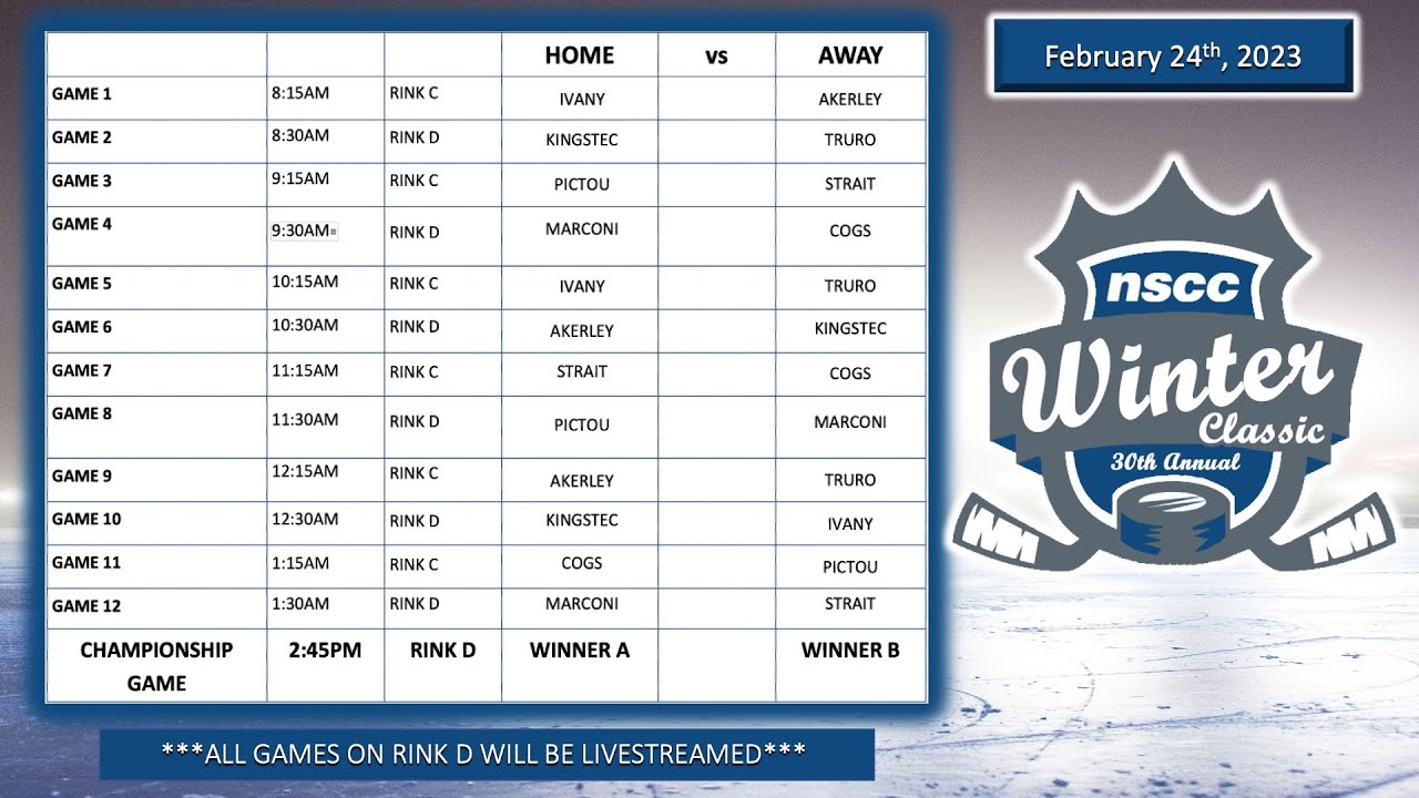 30th Annual NSCC Winter Classic