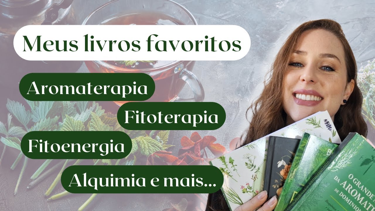 Meus MELHORES LIVROS sobre plantas medicinais - do iniciante ao avan&ccedil;ado