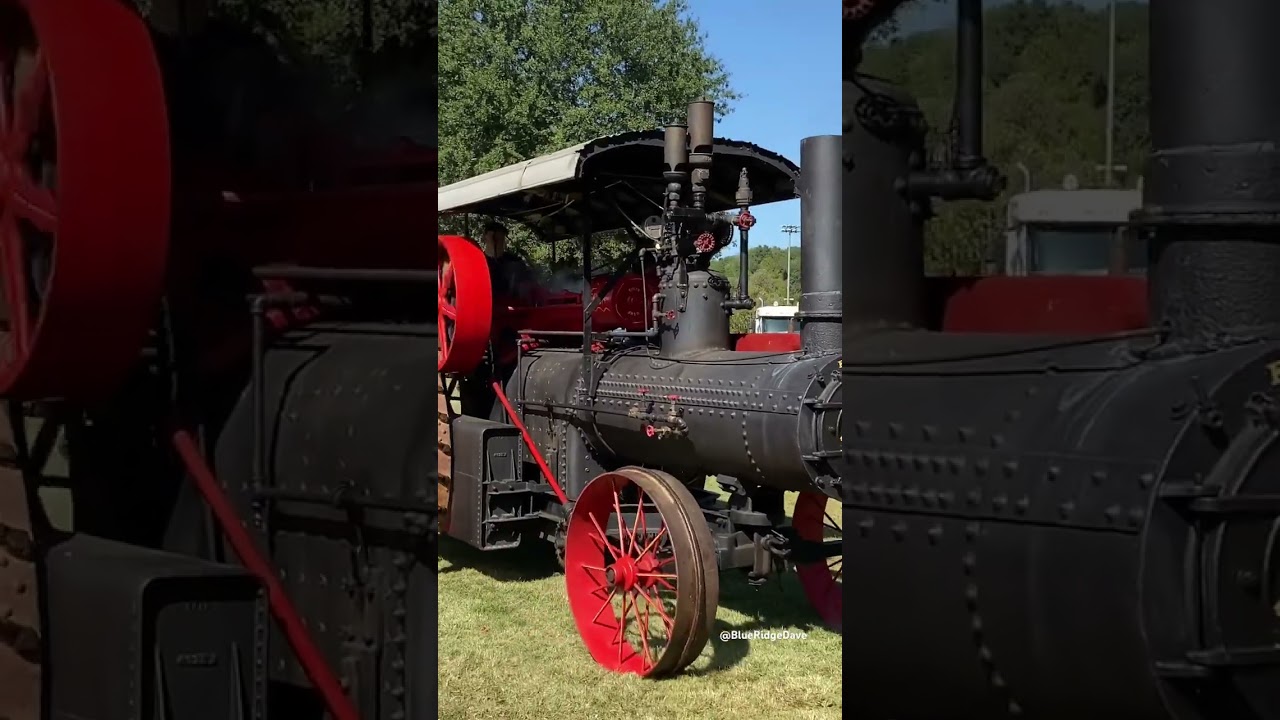 Have you ever seen a Steam Powered Tractor? #steamtractor #steampowered #steam #tractor