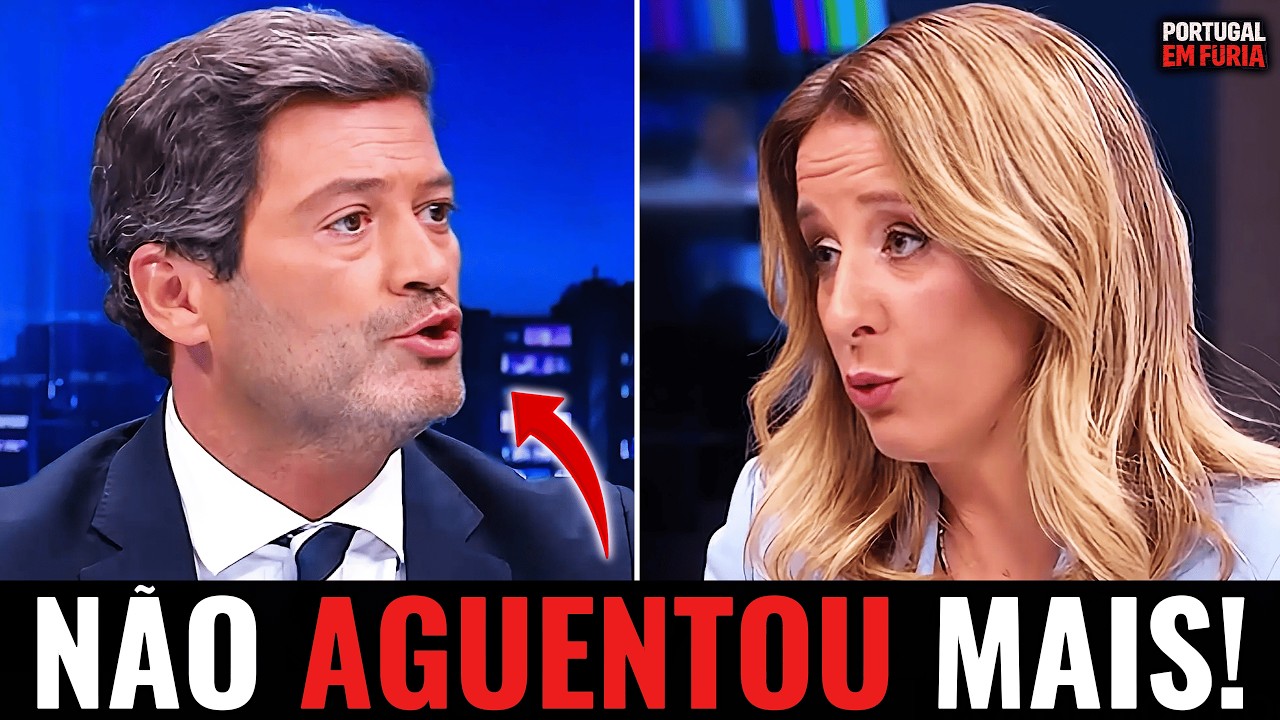 Jornalista INSISTE em direto… e Ventura PERDE A PACIÊNCIA (Parte 2)