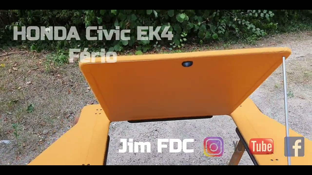 FDC - HONDA Civic EK4 F&eacute;rio (Jaune)