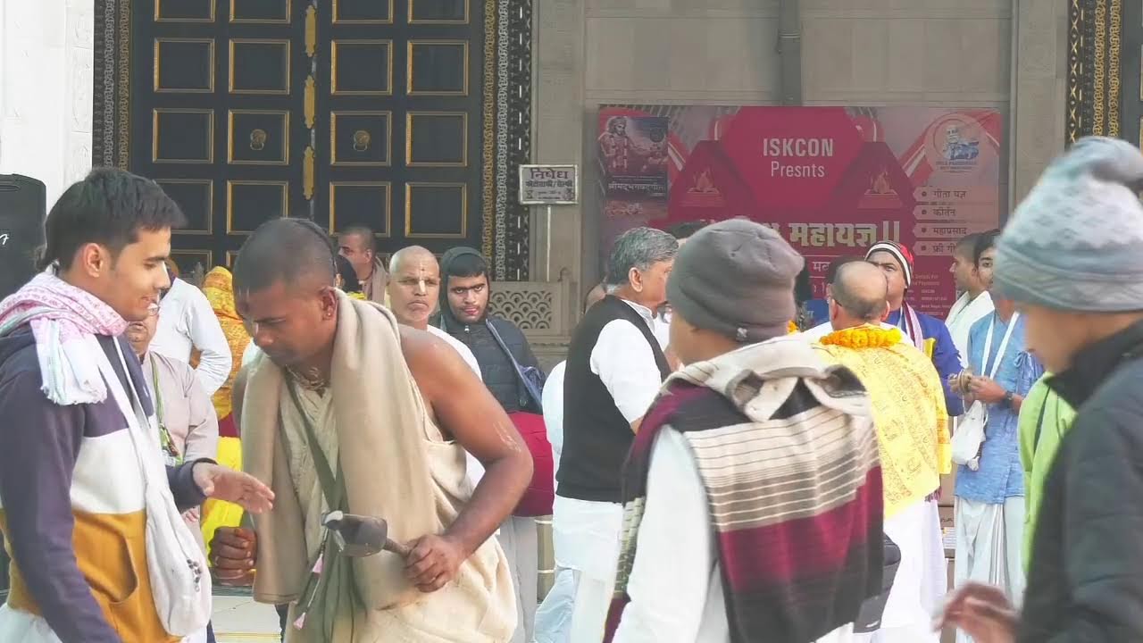 Diksha Ceremony | ISKCON KANPUR | HH Gopal Krishna Goswami Maharaj Ji