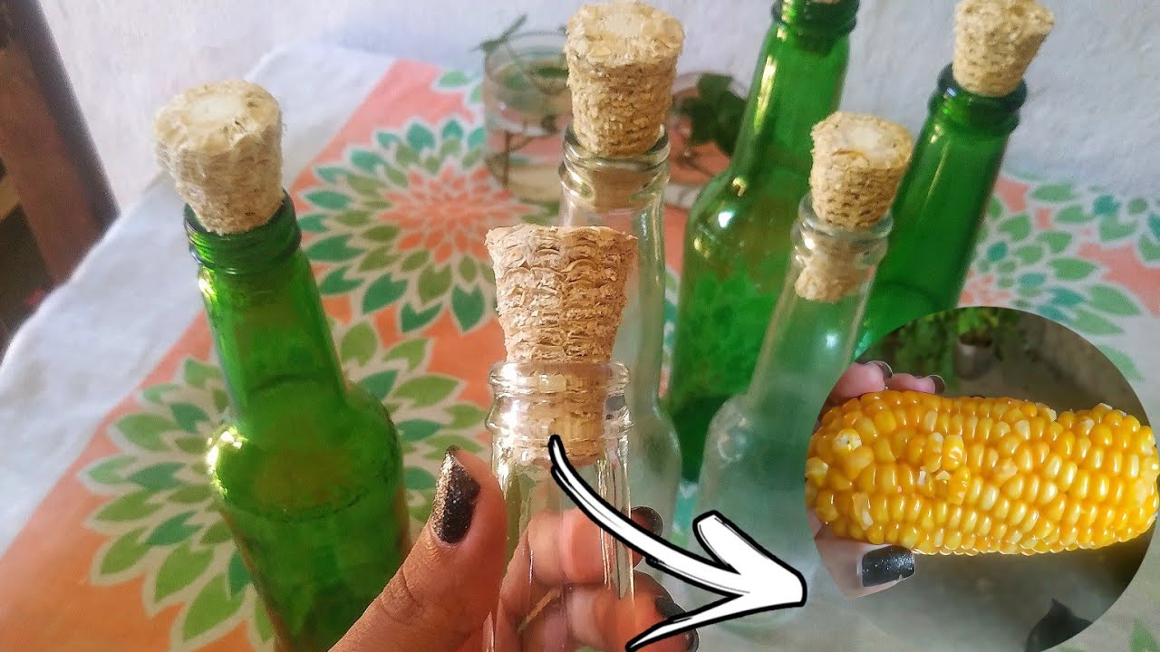 Como fazer tampa para pote de vidro/ Rolha artesanal