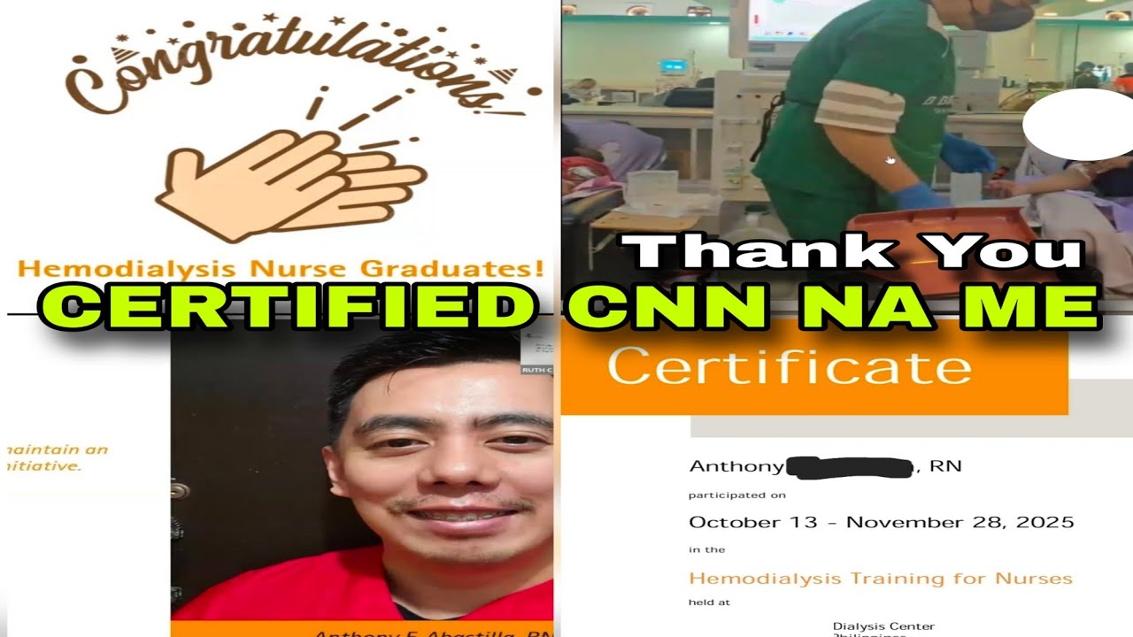 THANK YOU | Certified Nephro Nurse na me | Pwede na Mag Job Hunting sa Dialysis Centers or Hospital