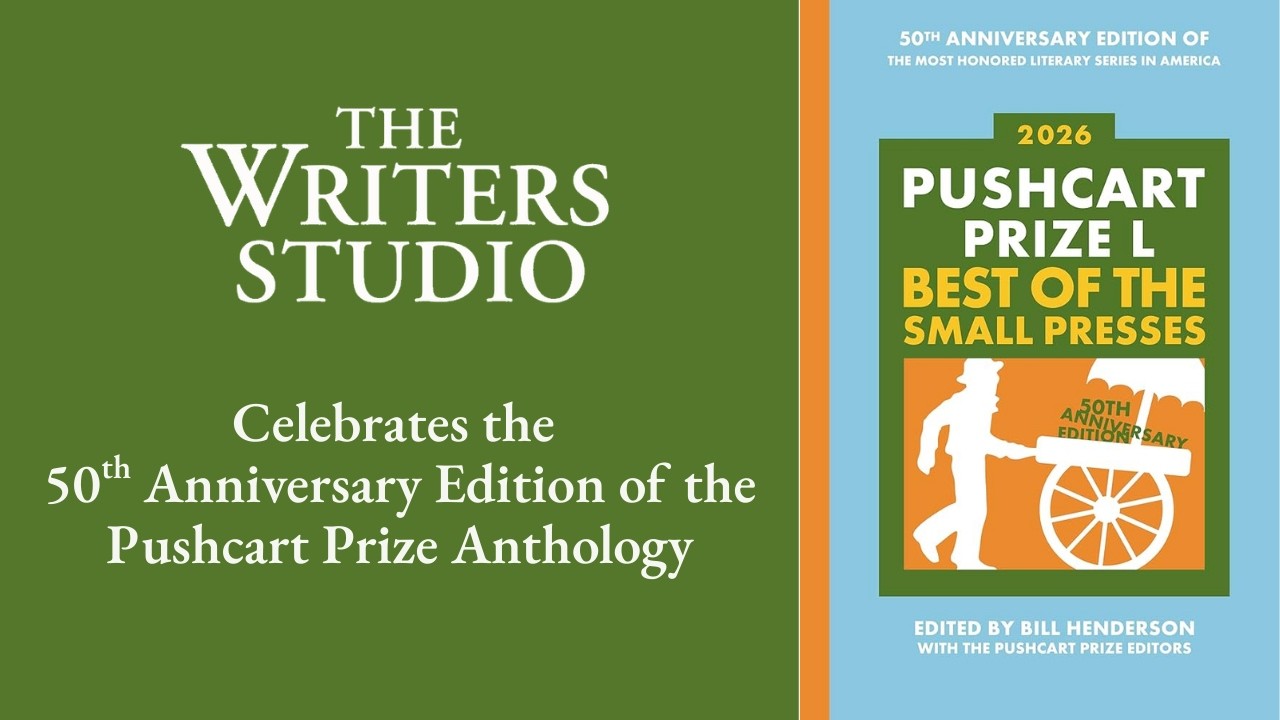 Pushcart Press Reading 2026.