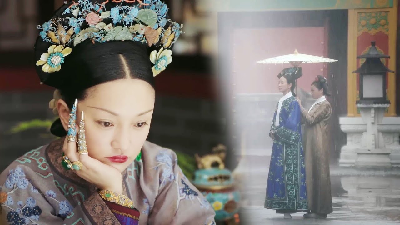 凌雲徹去世如懿憂傷至極，海蘭雨中求見，如懿連門都不讓她進！#周迅 #霍建華 #青櫻傳#中國電視劇