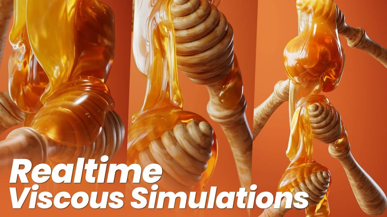 Realtime Honey & Chocolate Sims - Houdini Power for Everyone