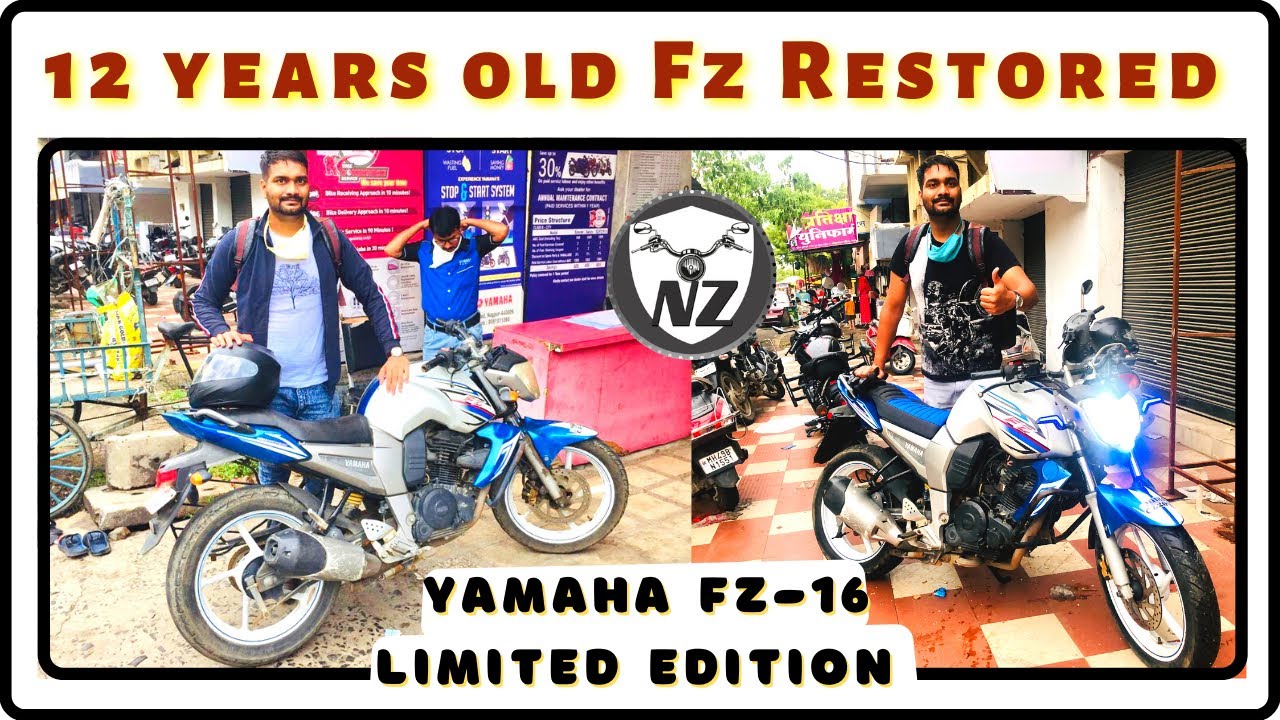 Restored ✅ FZ-16 Limited Edition 2009 - 12 year old Yamaha Fz restoration, full serviced, customized