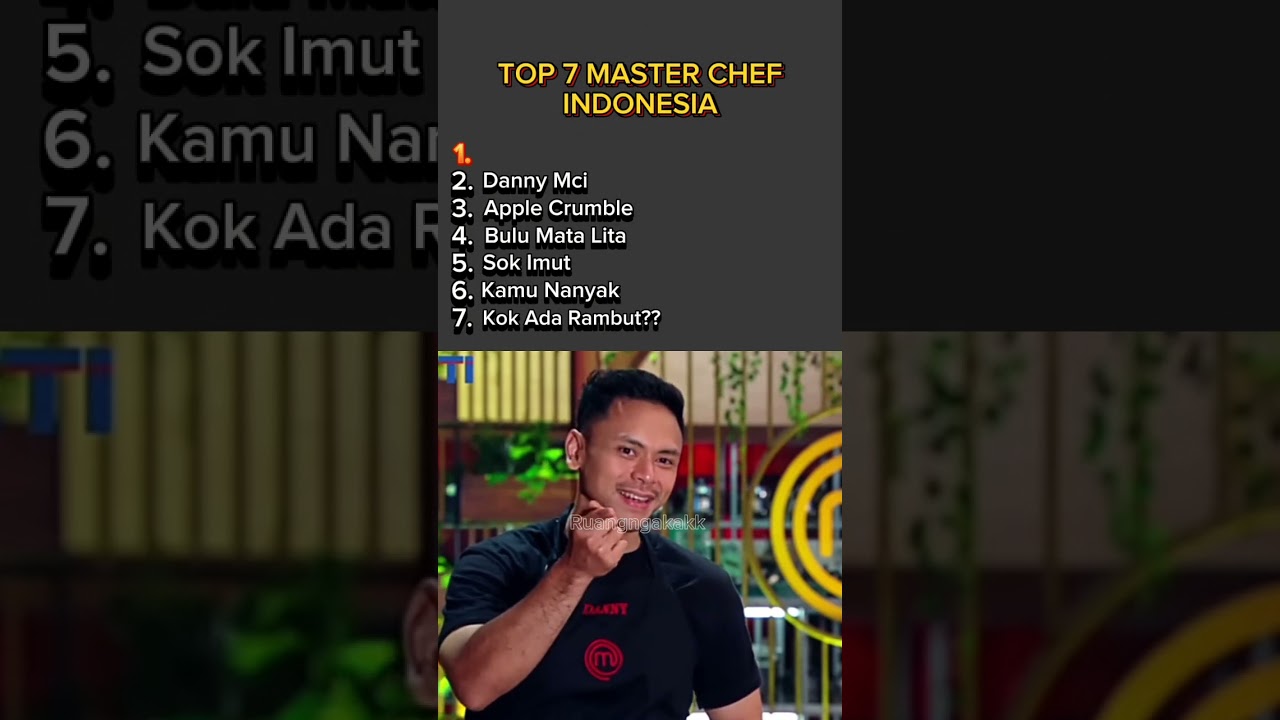 TOP 7 Master chef lucu #shorts #memes #fyp