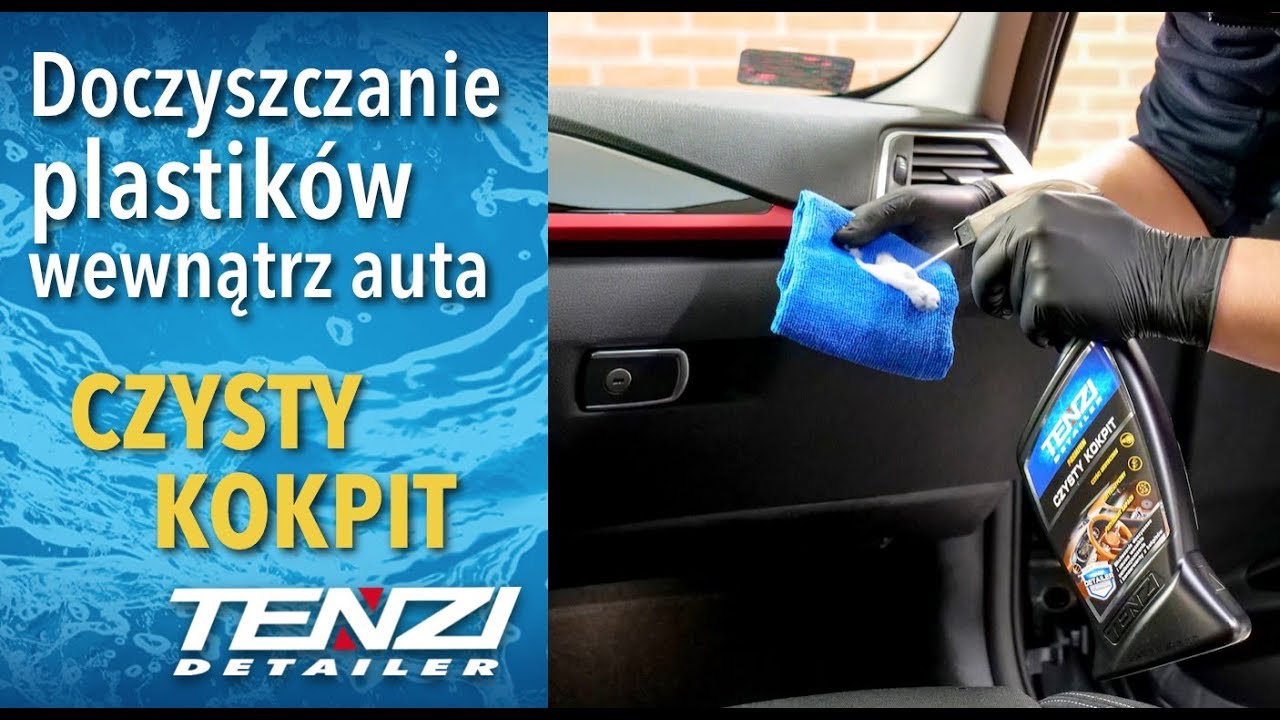 Łatwe doczyszczanie kokpitu w samochodzie - Czysty Kokpit | Tenzi Detailer