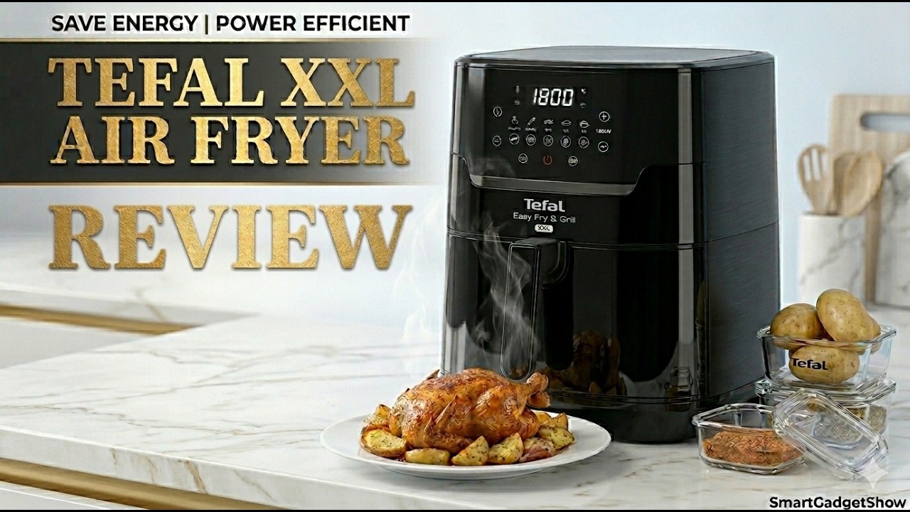 Аэрофритюрница Tefal Easy Fry and Grill XXL — первый обзор по сравнению с микроволновой печью