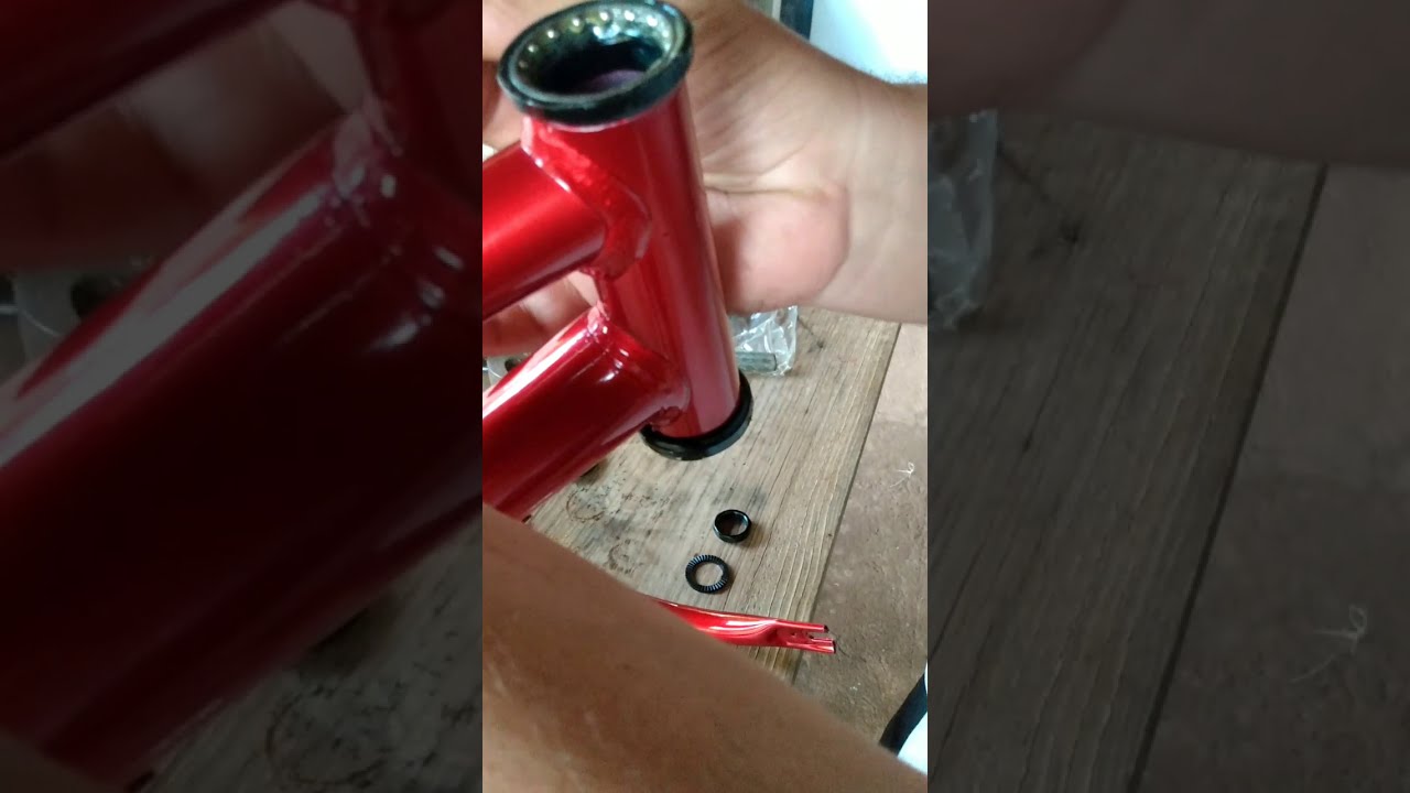 Como montar o garfo e conjunto de direção da sua bicicleta