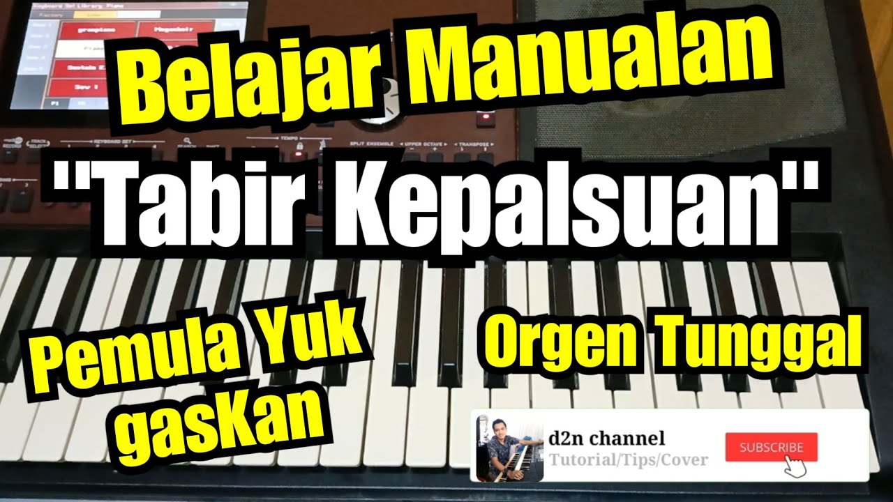 Tutorial Belajar Orgen tunggal 