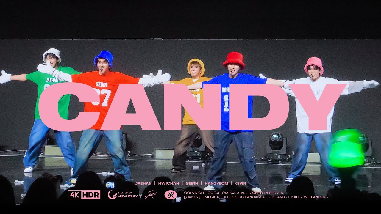 240224 오메가엑스 재한 휘찬 세빈 한겸 케빈 - CANDY (H.O.T.)