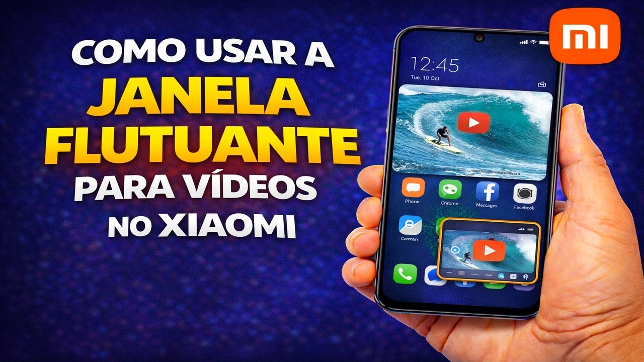 COMO USAR A JANELA FLUTUANTE PARA VÍDEOS NO XIAOMI