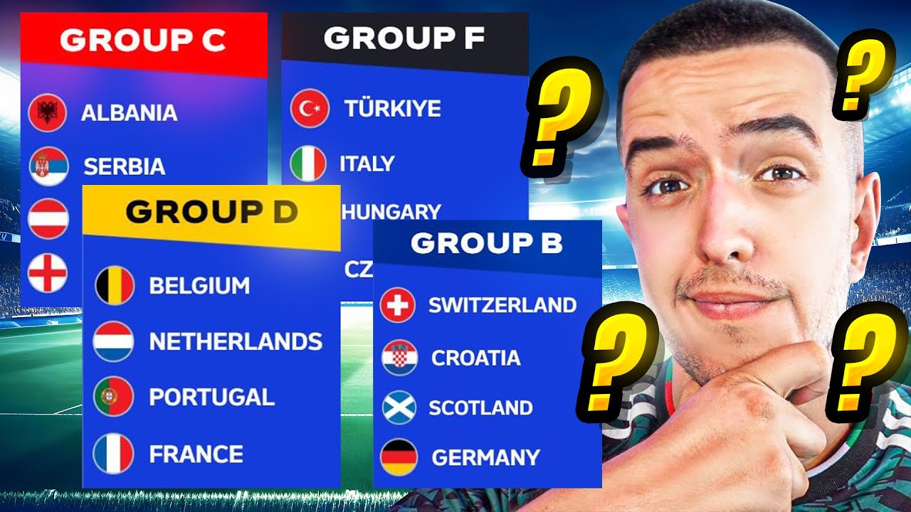 IZMIJEŠALI SMO GRUPE EVROPSKOG PRVENSTVA I OVO SE DESILO!