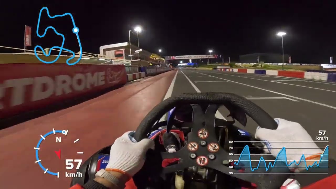My fastest lap | Dubai Kartdrome Outdoor | Dubai Autodrome | May 2024 Grand Prix