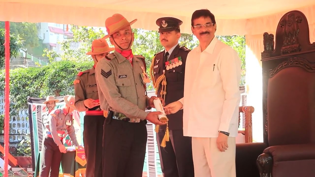 Investiture Ceremony of Governor's Medals to Assam Rifles Personnel