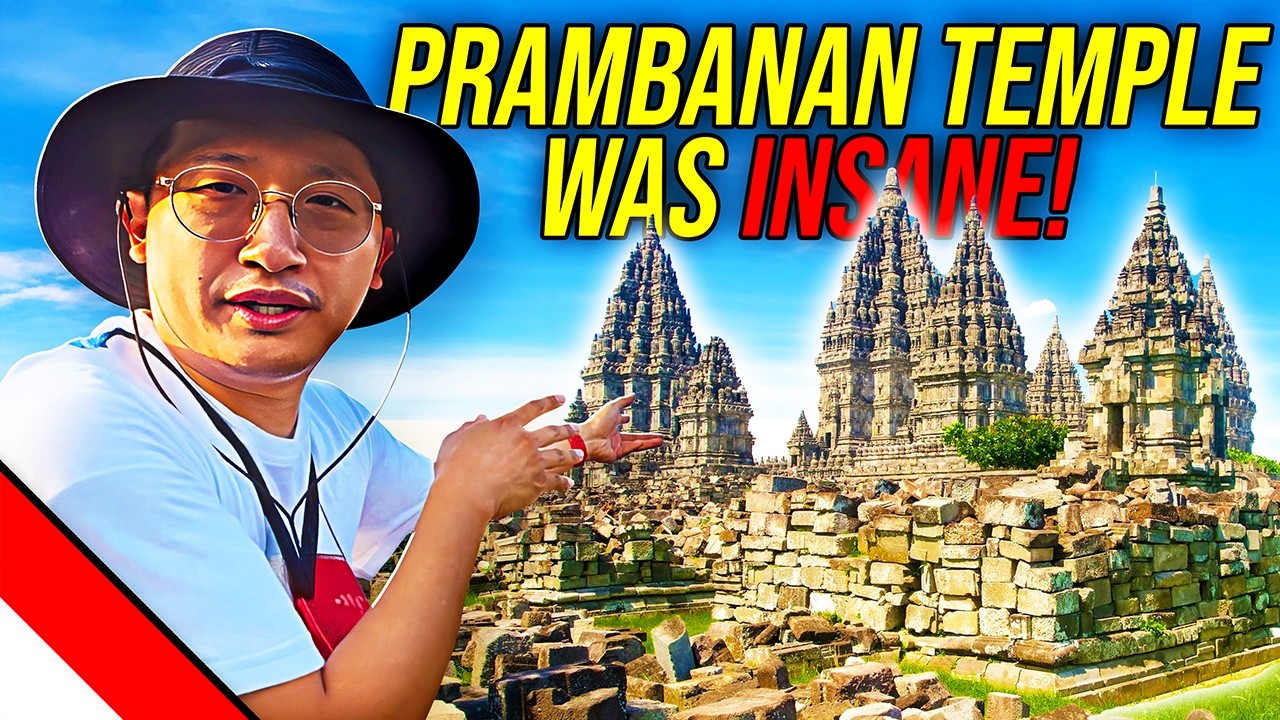 Exploring Indonesia&rsquo;s LARGEST Ancient Temple! (Prambanan Temple) 🇮🇩