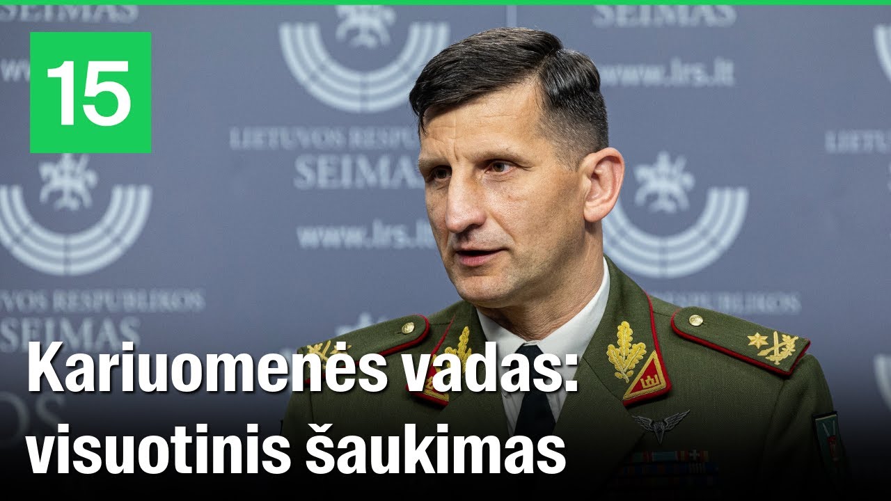 R.Vaikšnoras: visuotinė prievolė – stipri žinia sąjungininkams, bet nerti stačiai negalime