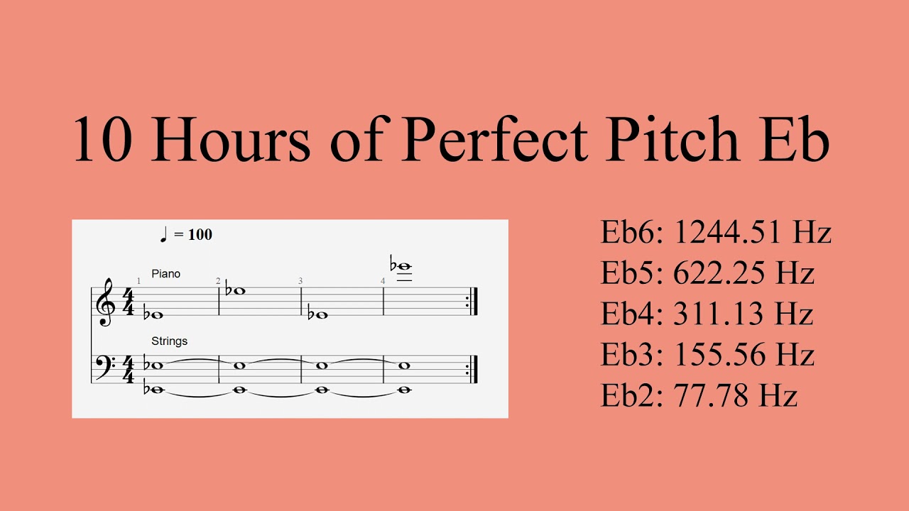 10 Hours of Perfect Pitch Eb