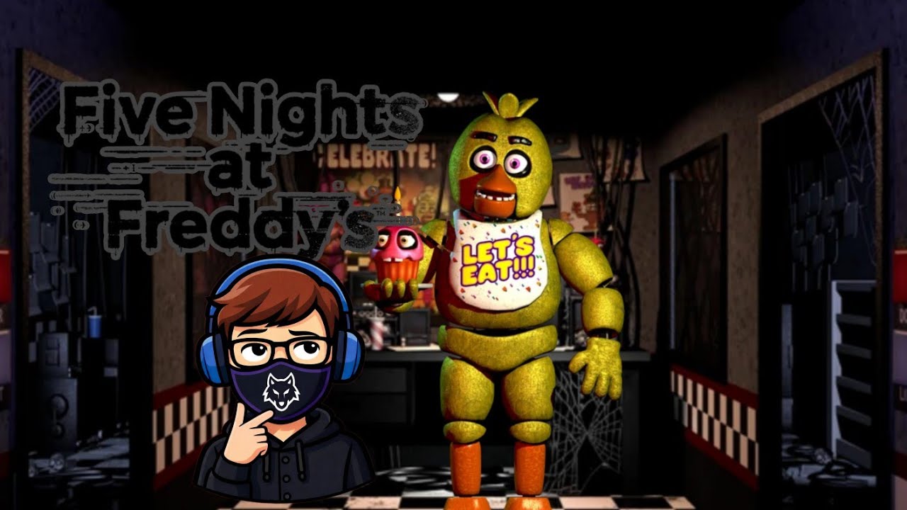 Ich spiele nacht 5 in Fnaf1