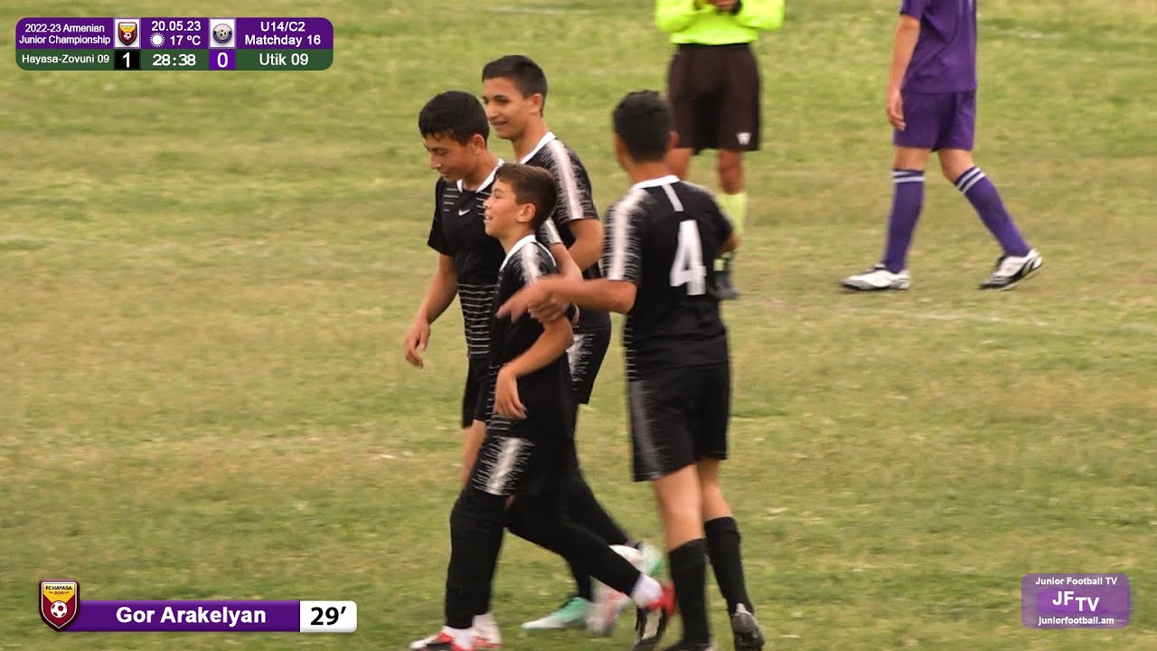 Hayasa-Zovuni 09 (1-0) Utik 09 (20.05.23) 2022-23 AJC U14/C2, Matchday 16