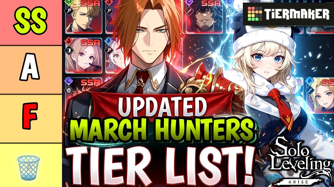 THE ULTIMATE SUGIMOTO REIJI MARCH UPDATE TIER LIST! HUGE META SHIFT - Solo Leveling: Arise