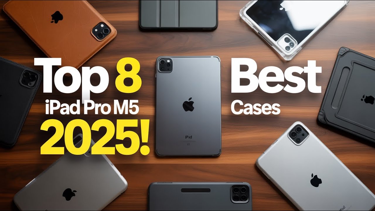 Топ-8 лучших чехлов для iPad Pro M5 11 дюймов 2026 года! ✅