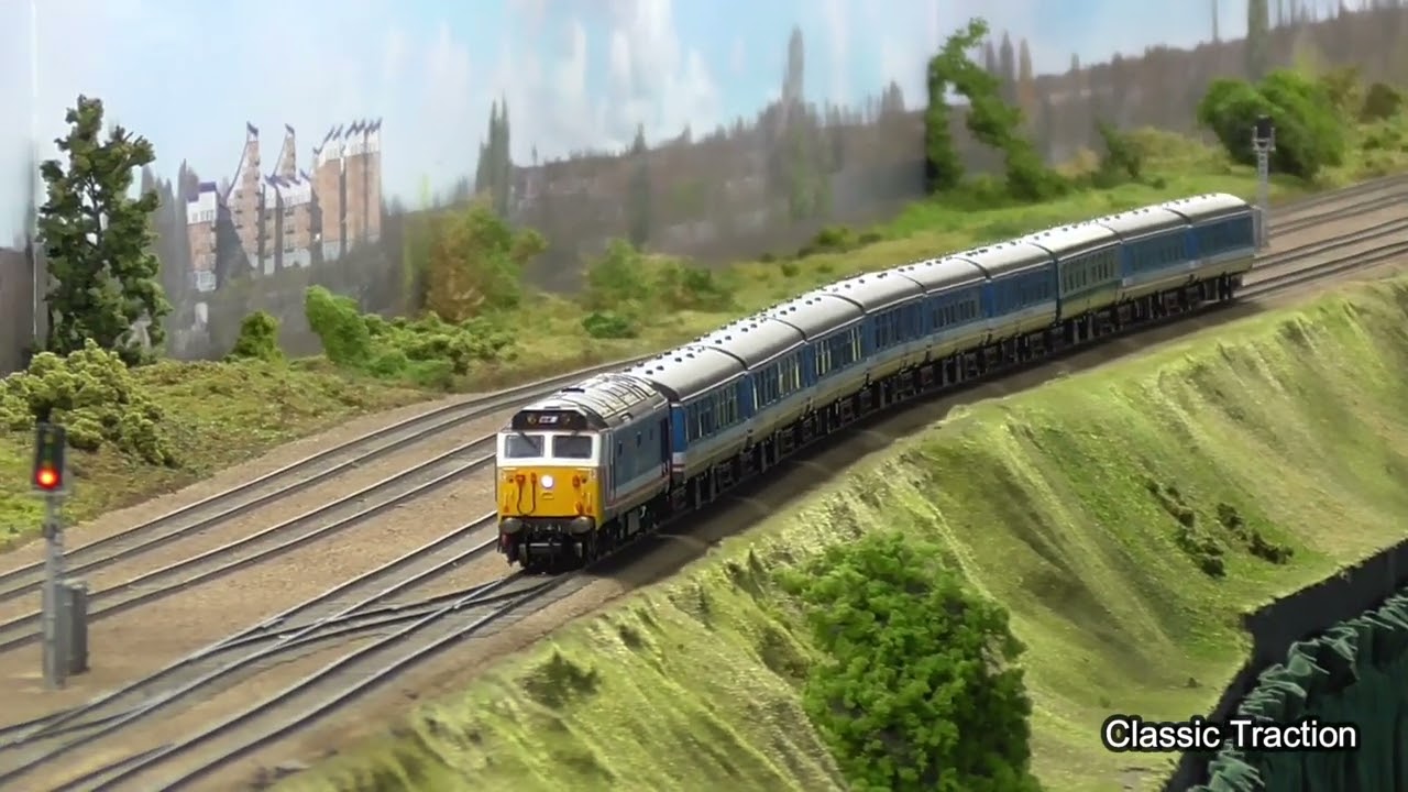 NSE CLASS 50 50026 INDOMITABLE APPROACHES READING - WITH REAL SOUND FROM 50049+50007