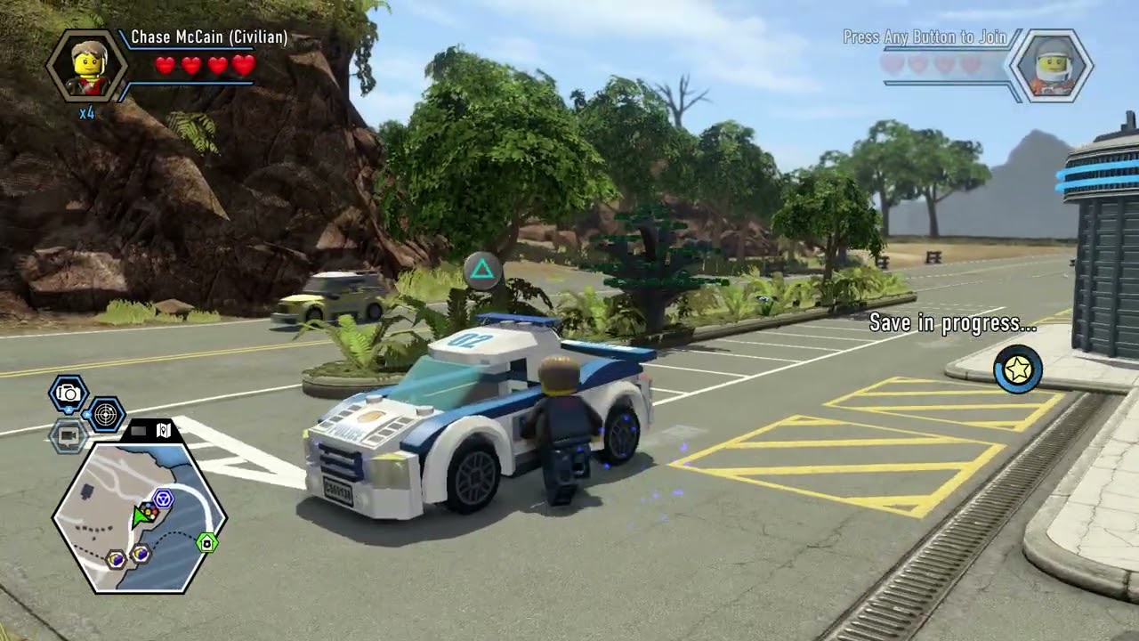 LEGO City Undercover - Open-world Free Roam Driving (HD)