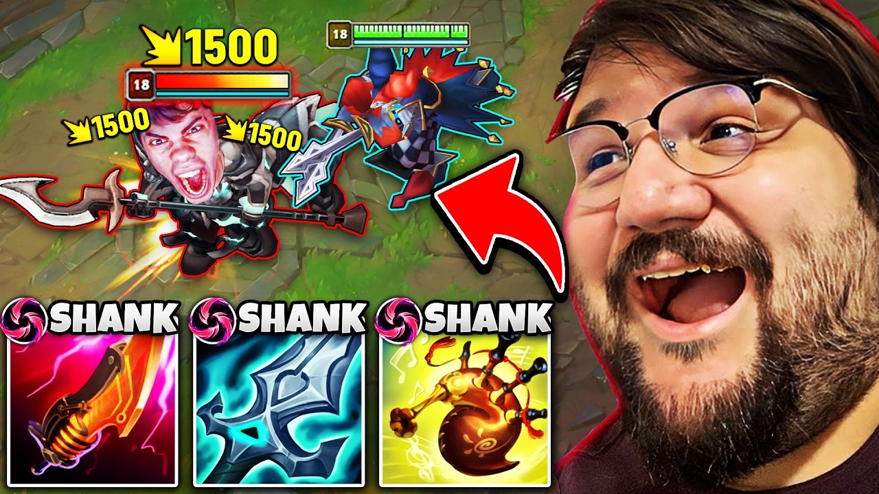 I gave Dantes a Taste of my SHANK Shaco Build... He didn't like it