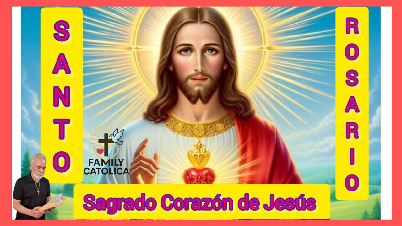 Rosario 🌟Sagrado ❤️ 🙏 de Jesús Dom 15/03/2026 ( Familycatolica)#Sagrado😇#corazón❤️#enticonfio 🙏
