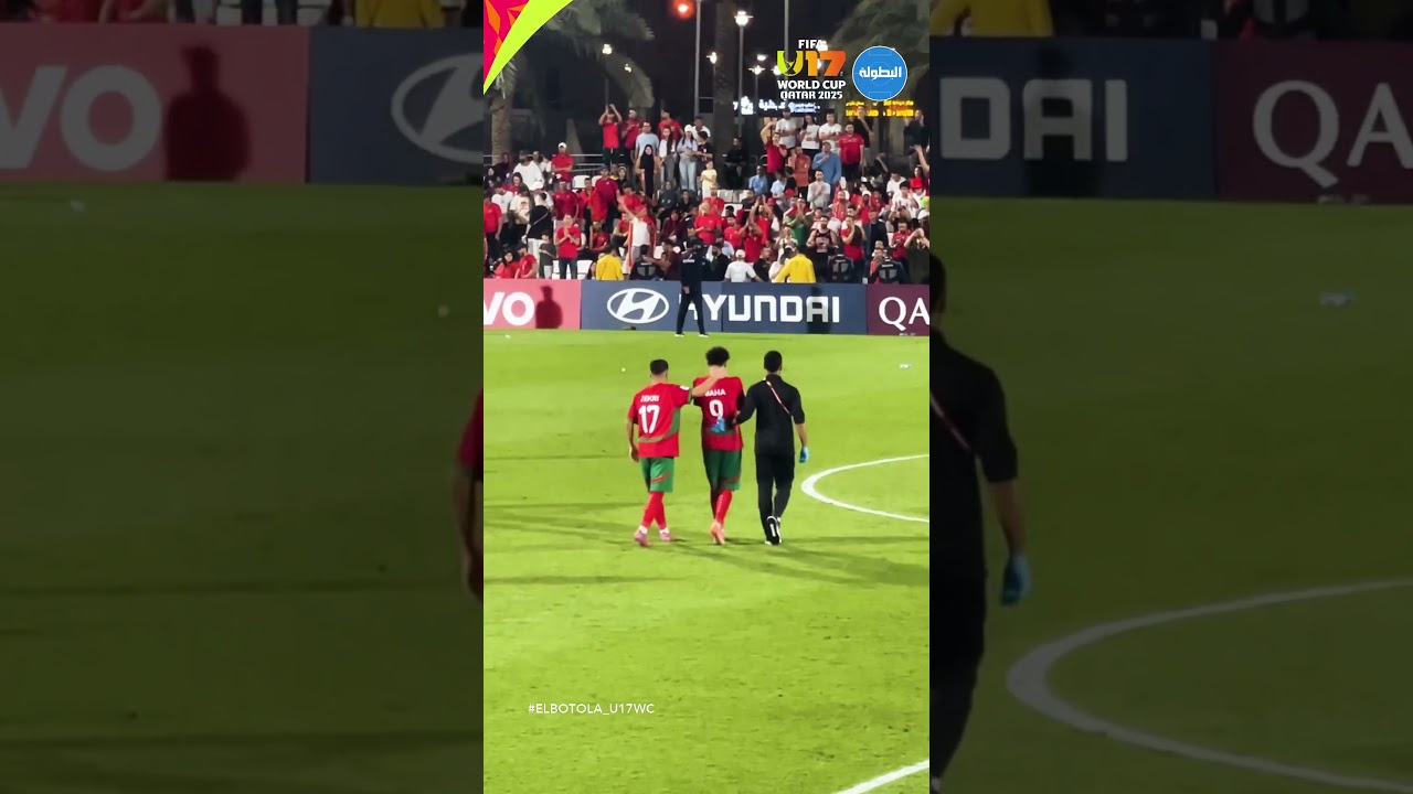 زياد باها ينهار باكياً بعد الخسارة في الثواني الأخيرة أمام البرازيل 😢