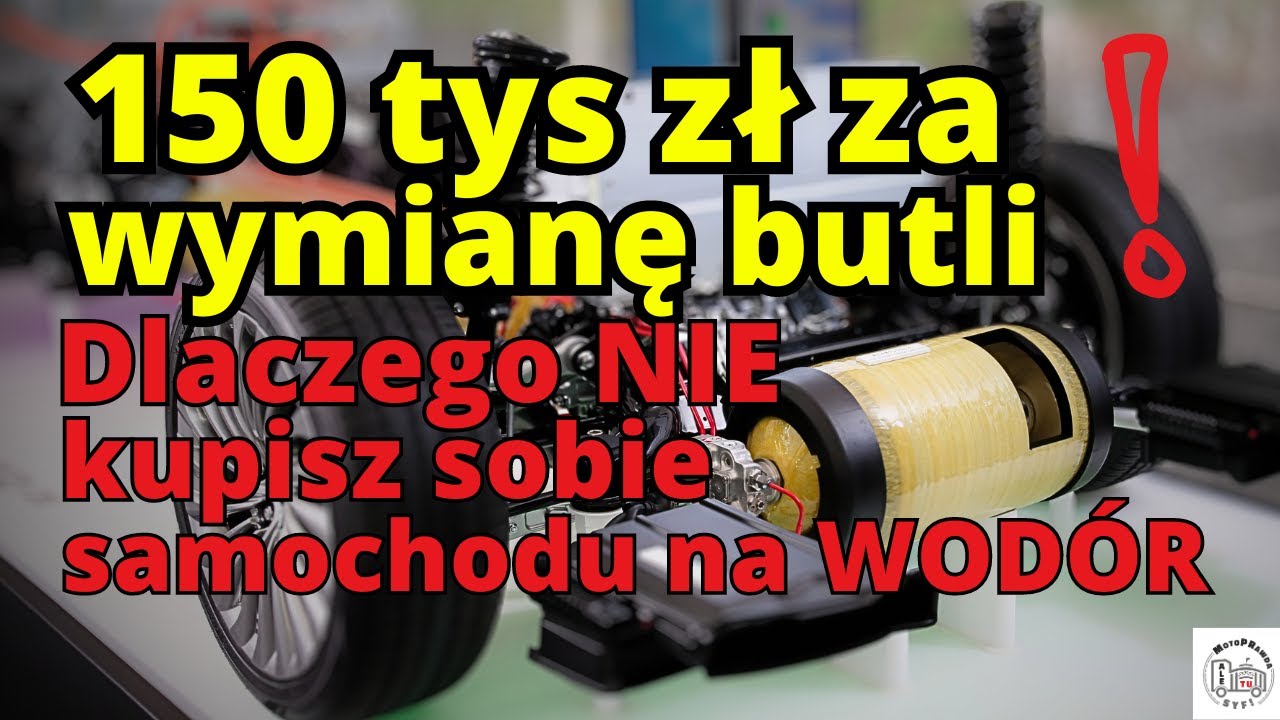150 tys. zł za wymianę butli. Oto dlaczego, nie kupisz sobie auta na wod&oacute;r