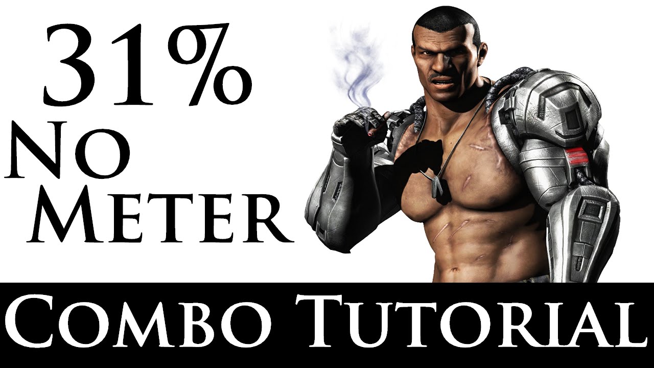 Mortal Kombat - Combo Tutorial - Jax (31% No Meter) (Any)