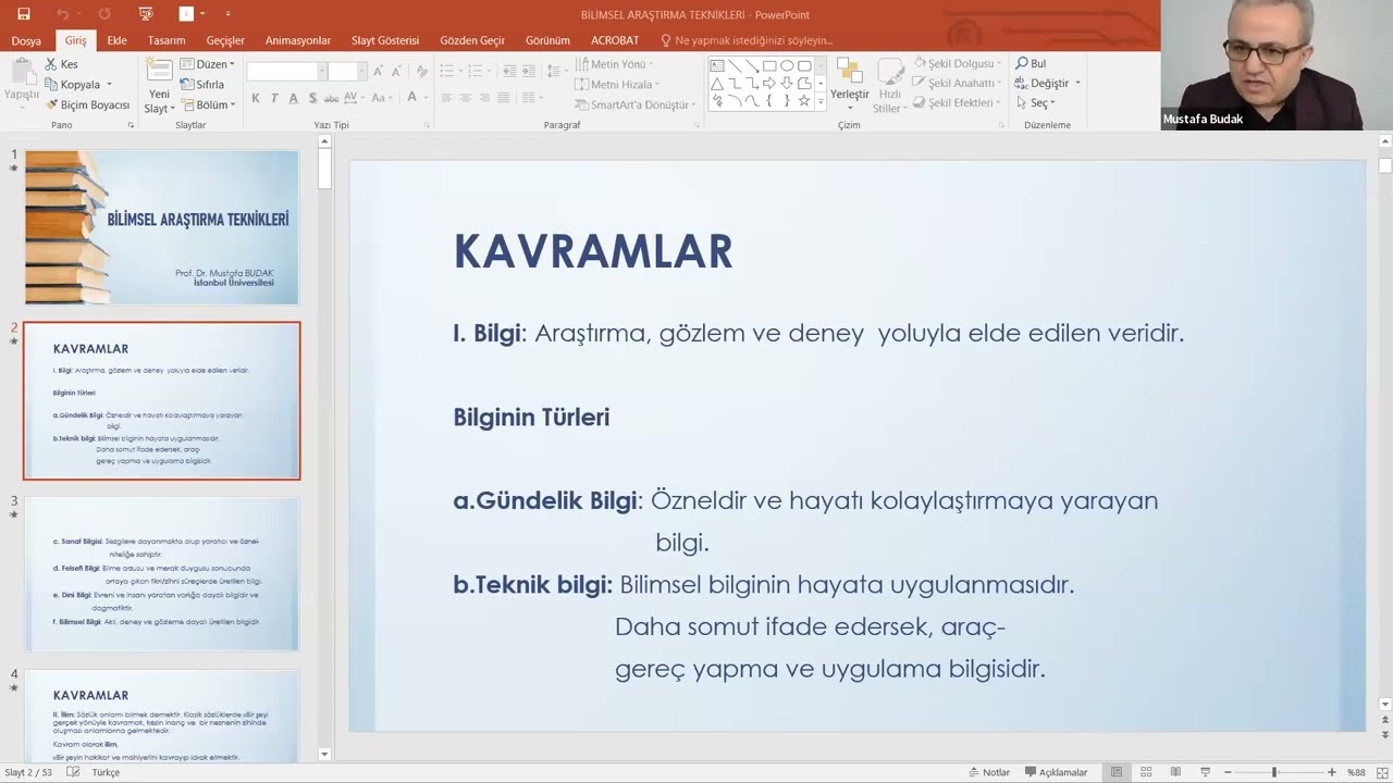 2022 Nisan Ayı Online Seminerler-Bilimsel Araştırma Teknikleri ve Yaygın Eğitim