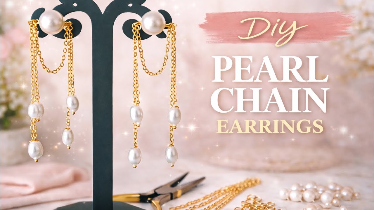 DIY Beautiful Earrings at Home