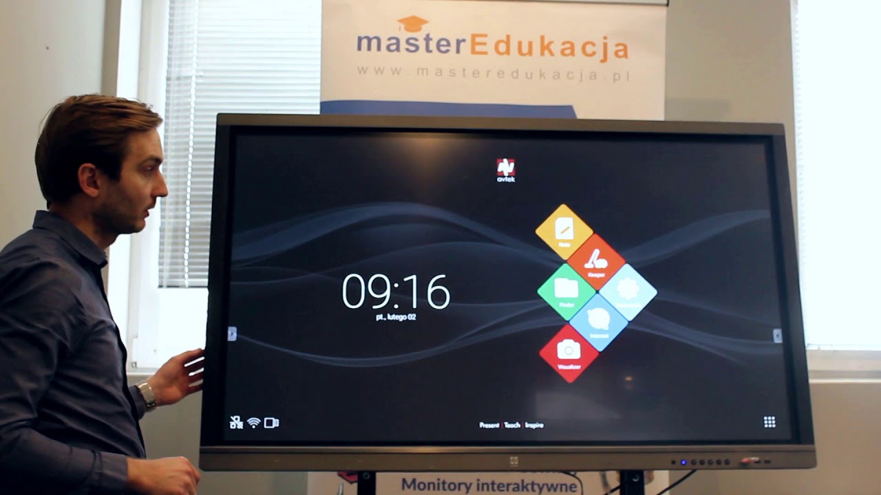 Monitor Interaktywny Avtek PRO4K - MasterEdukacja.pl